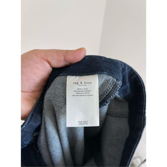 RAG & BONE Peyton Engineered Bootcut Jeans In Rinse Wash Size 28 NWOT - Picture 8 of 11